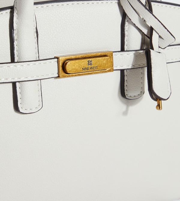 Nine West  ninewest-work - Off White Satchel Bags