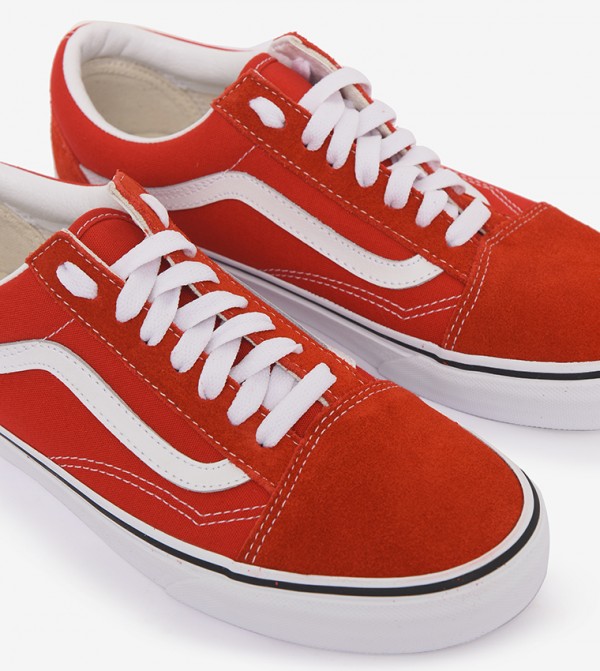Vans Vans - Red Low Top