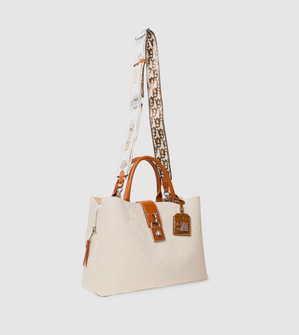 Steve Madden  Tote Bags - Beige Tote Bag