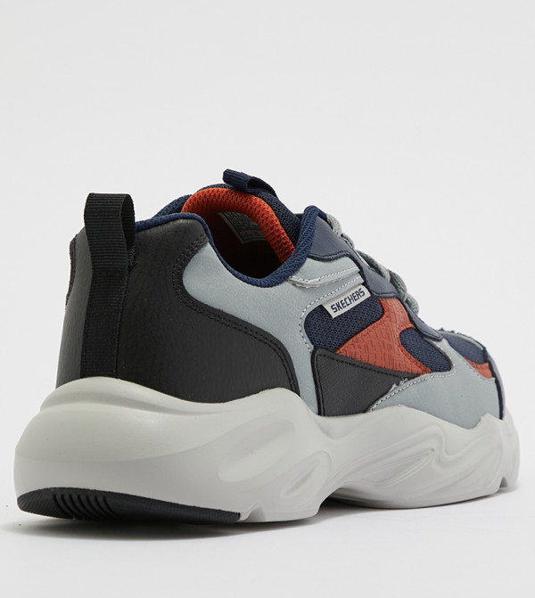 سكيتشرز cc576e88-7ff2-4be6-b8ab-1d9c7eae4858 - أزرق أحذية برقبة منخفضة