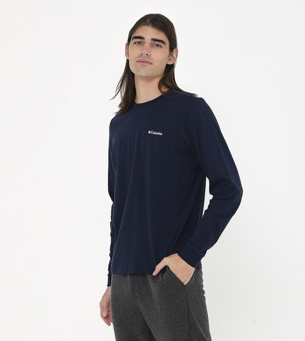 COLUMBIA COLUMBIA - Blue T-shirts