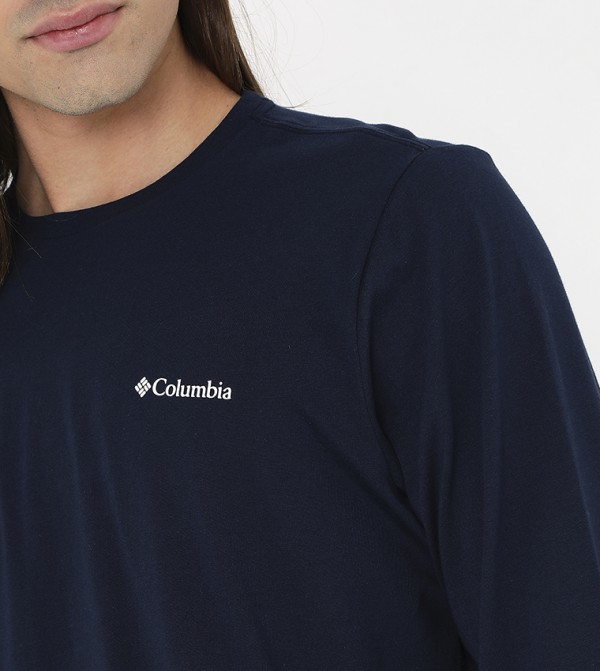 COLUMBIA COLUMBIA - Blue T-shirts