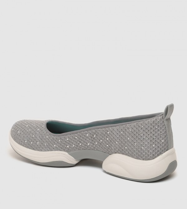 سكيتشرز - رمادي Ballarinas