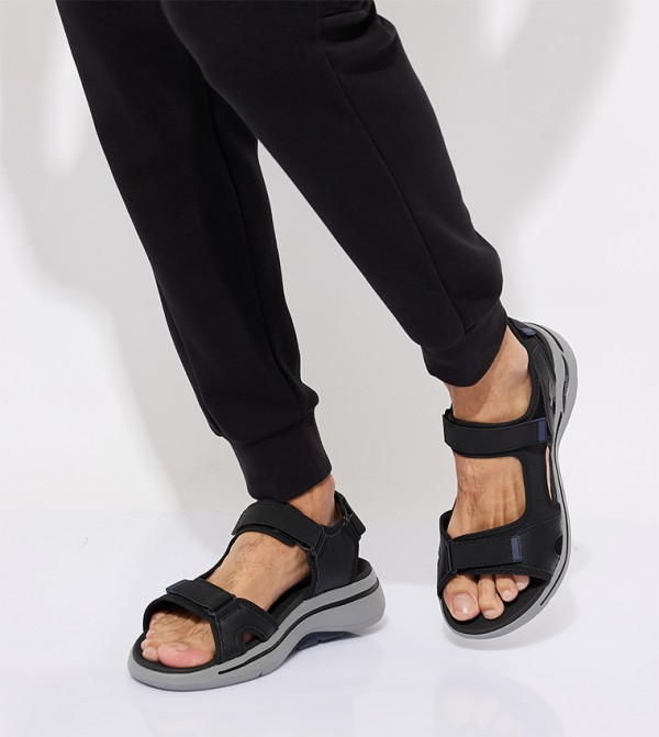 Mens velcro store sandals