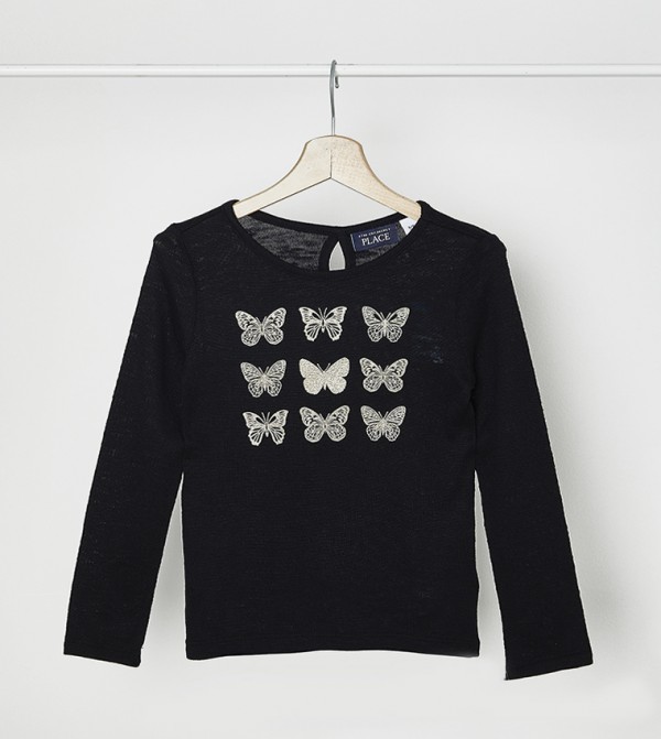 The Children's Place The Children's Place - Black Sweaters & Cardigans