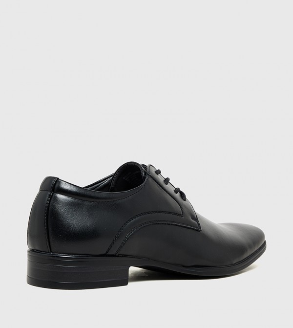 Steve Madden Formal Shoes - Black Formal Lace-Up Shoes