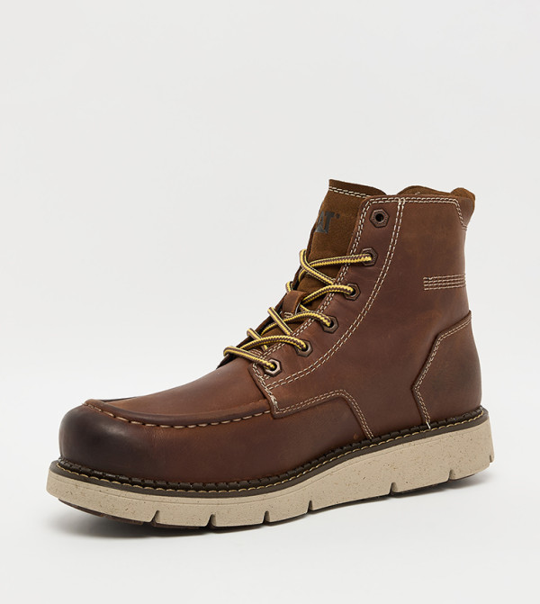 Cat  Boots - Brown Lace up Boots