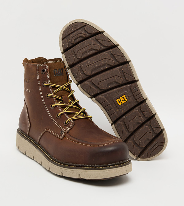 Cat  Boots - Brown Lace up Boots