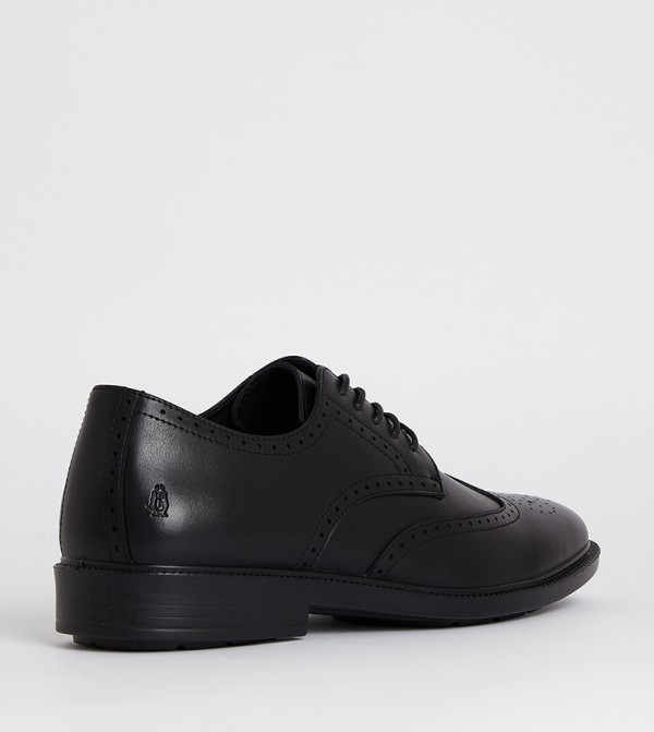 Hush Puppies  Formal Shoes - Black Formal Lace-Up Shoes