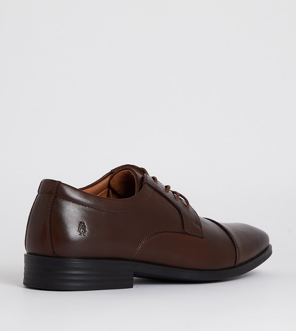 Hush Puppies  Formal Shoes - Brown Formal Lace-Up Shoes