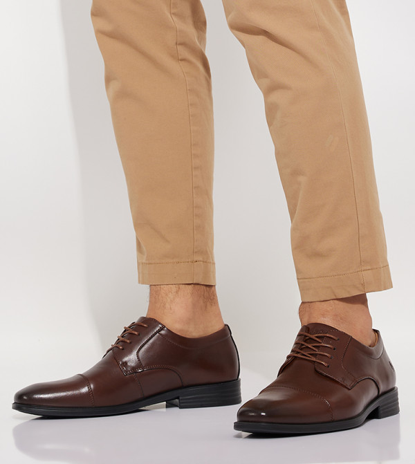 Hush Puppies Hush Puppies - Brown Formal Lace-Up Shoes