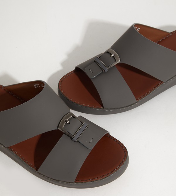 Hush Puppies  Arabic Sandals - Grey Arabic Sandals