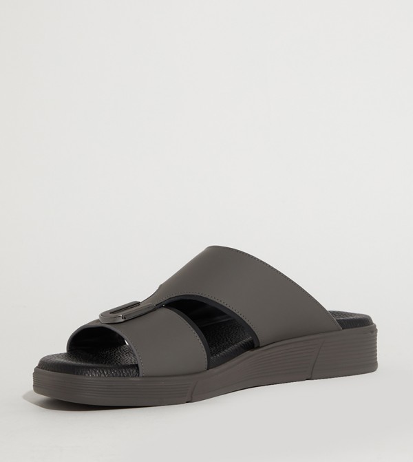 Hush Puppies  Arabic Sandals - Grey Arabic Sandals
