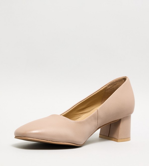 Hush Puppies Hush Puppies - Nude Pumps