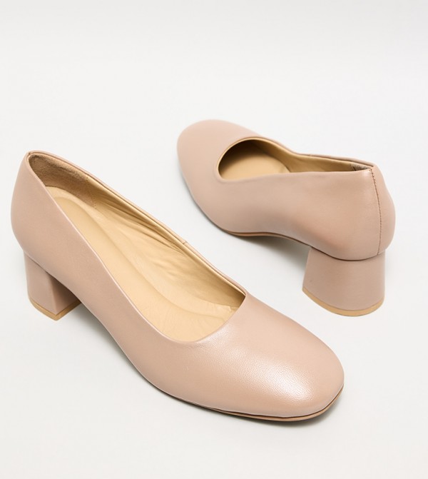 Hush Puppies Hush Puppies - Nude Pumps
