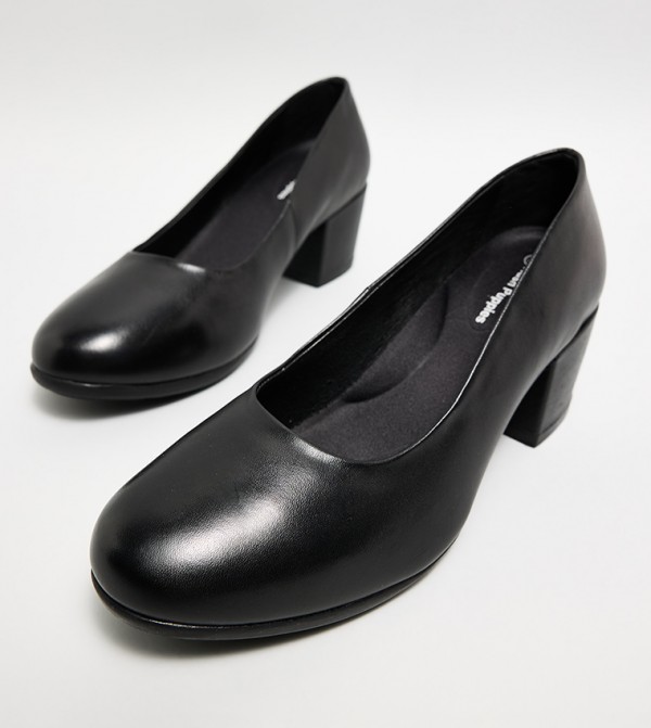 Hush Puppies Hush Puppies - Black Pumps