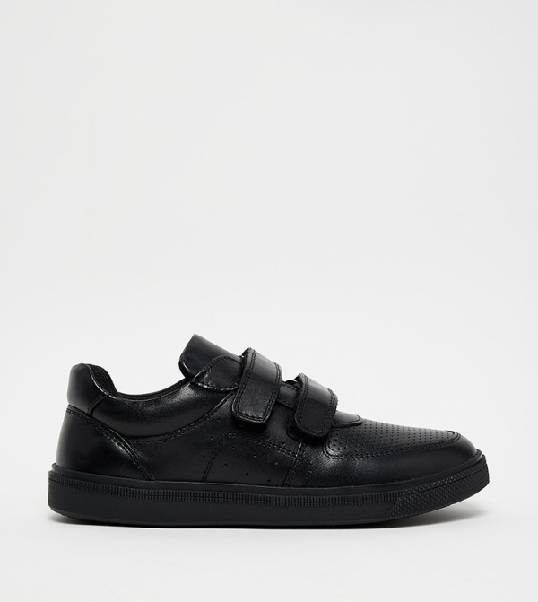 Hush Puppies  - Black Low Top