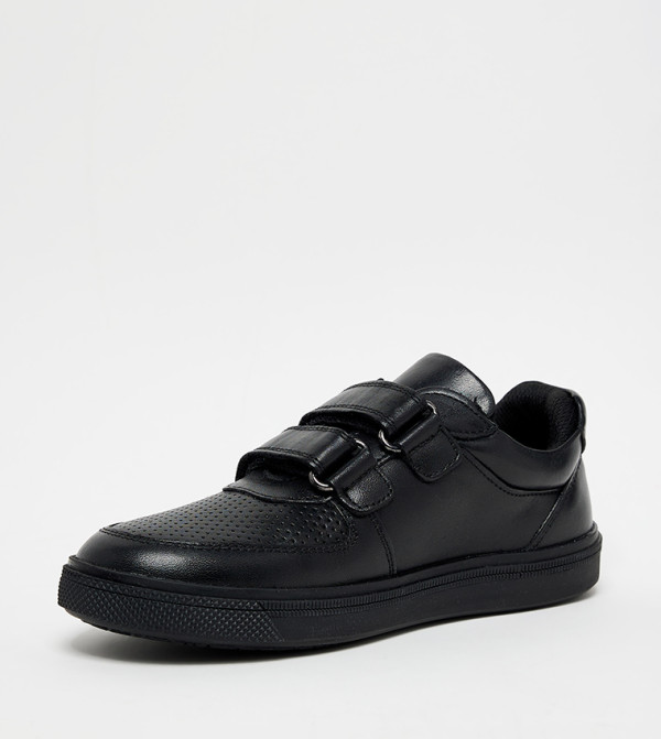 Hush Puppies  - Black Low Top