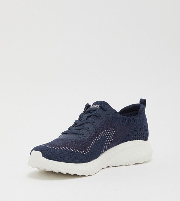 Skechers - Navy Mid Top