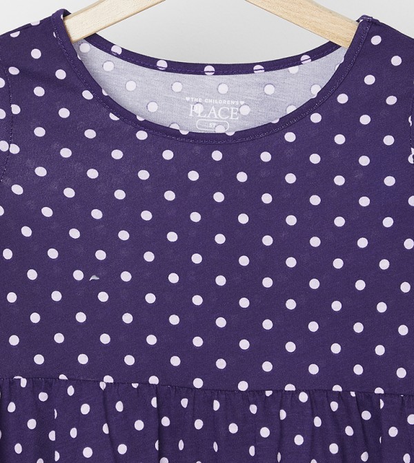 The Children's Place  Frocks - Purple Frocks