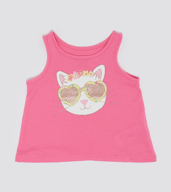 The Children's Place  Inner Wear & Thermals - Pink Vests