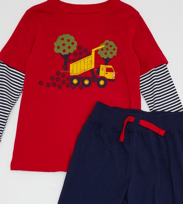 The Children's Place  Tops & Pants - Blue Tops & Pants