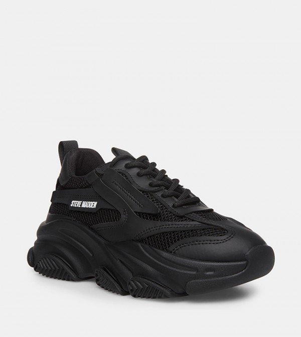 Steve Madden  Sneakers - Black Low Top