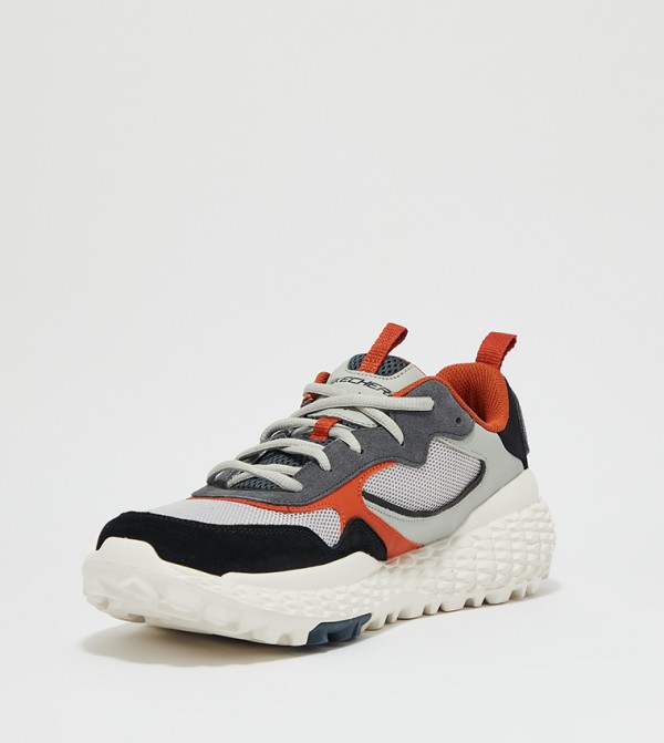 سكيتشرز أحذية سنيكرز - رمادي منتصف لاعلي