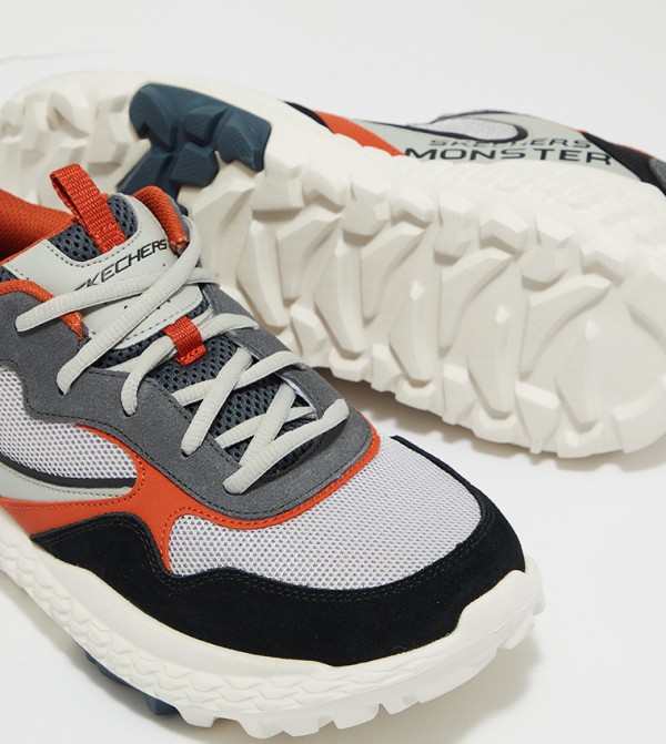 سكيتشرز أحذية سنيكرز - رمادي منتصف لاعلي