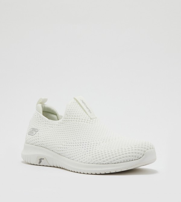 Skechers - White Mid Top