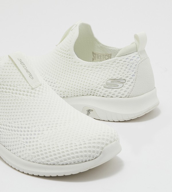 Skechers - White Mid Top