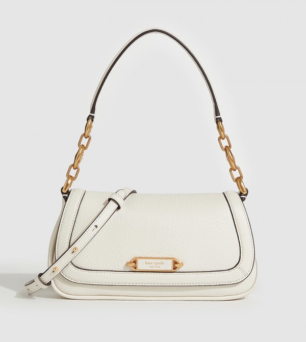 كيت سبيد   - أبيض Shoulder Bag