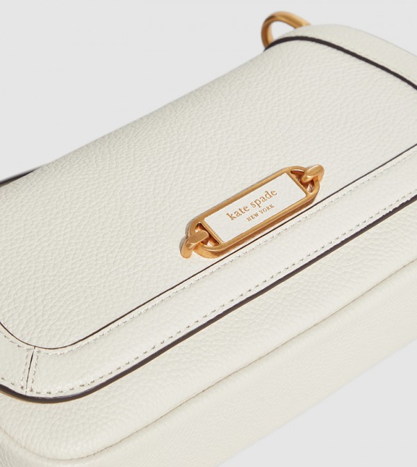 كيت سبيد   - أبيض Shoulder Bag