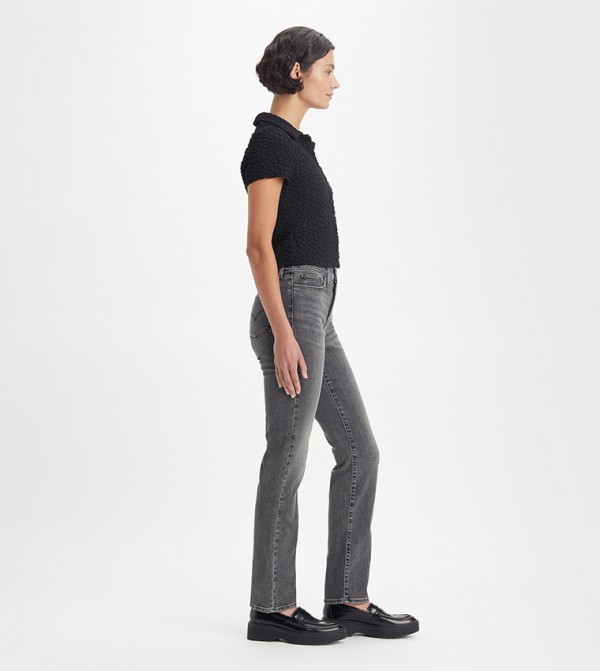 ليفايز  بناطيل جينز - أسود Straight Jeans