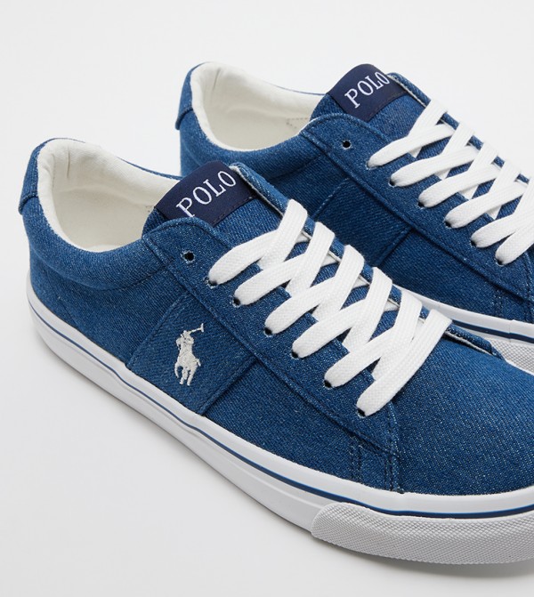 بولو رالف لورين بولو رالف لورين - أزرق أحذية برقبة منخفضة