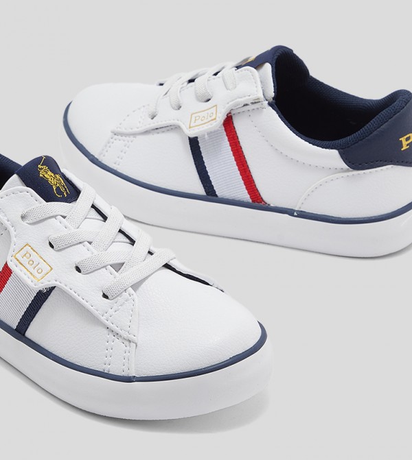 Polo Ralph Lauren Polo Ralph Lauren - White Low Top