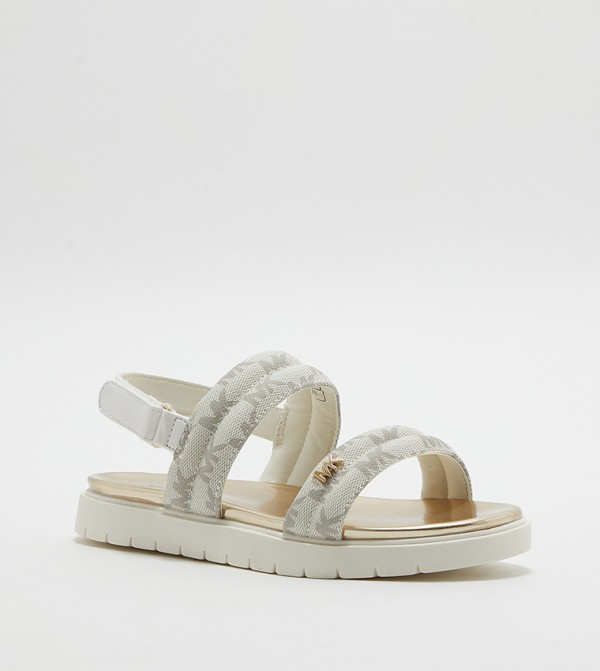 مايكل كورس  eid must haves - أبيض Flat Sandals