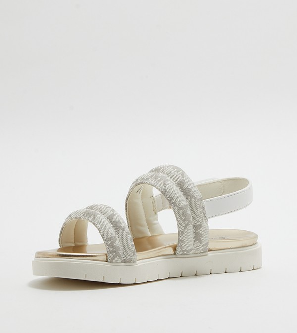 مايكل كورس  eid must haves - أبيض Flat Sandals