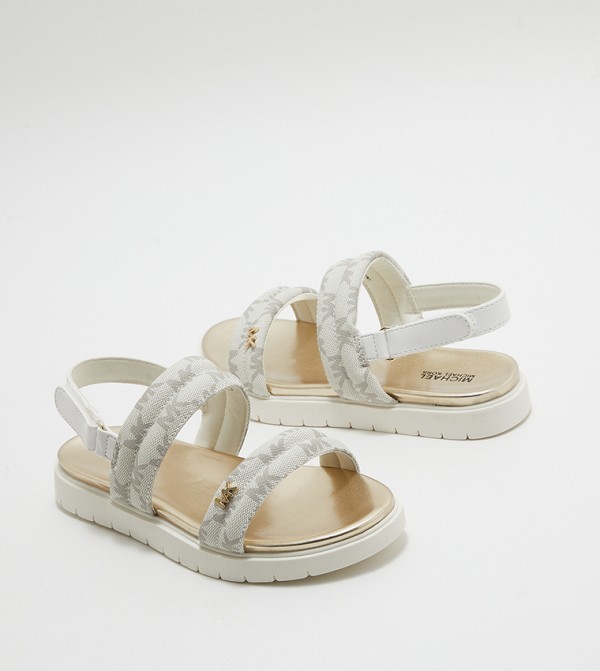 مايكل كورس  eid must haves - أبيض Flat Sandals