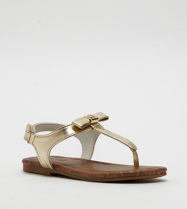 Michael Kors Michael Kors - Gold Flat Sandals