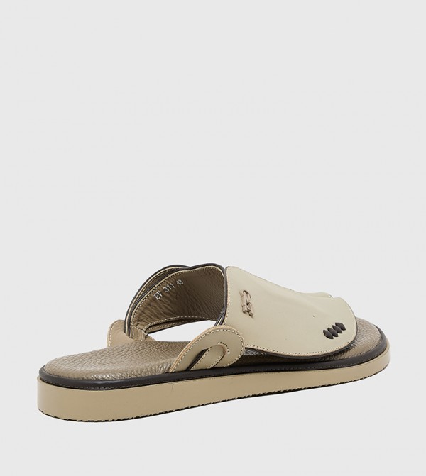 Steve Madden  Casual Sandals - Sand Leather Belts