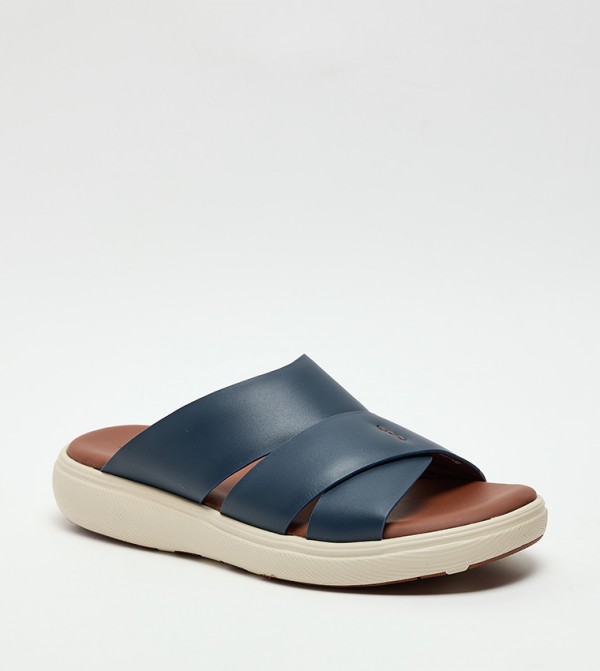 ستيف مادن  Trending-summer-shoes - NAVY BLUE صنادل عربية