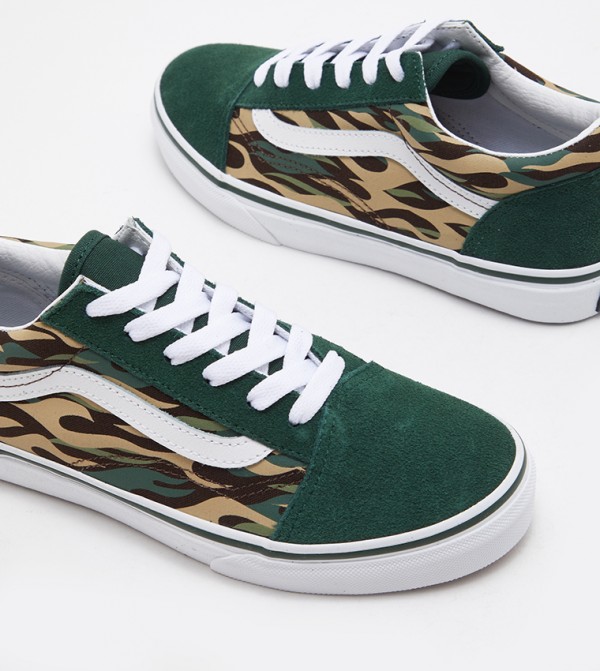 Vans Vans - Green Low Top