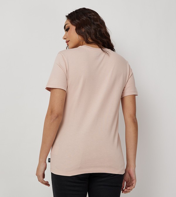Vans  - Pink Casual T-Shirts