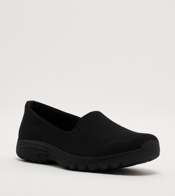Skechers  - Black Slip-ons