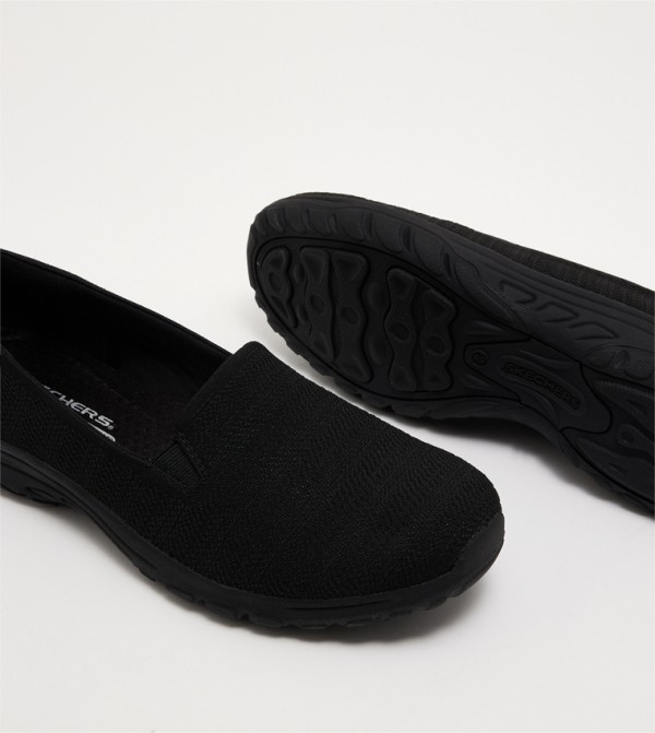 Skechers  - Black Slip-ons
