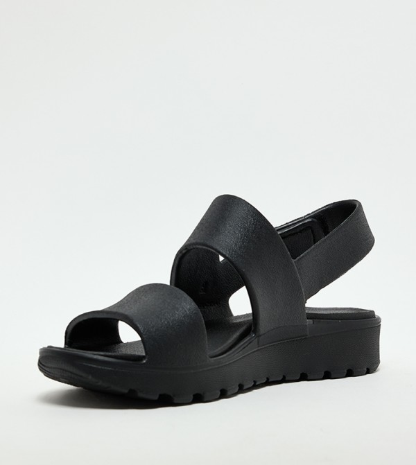 Skechers Skechers - Black Flat Sandals