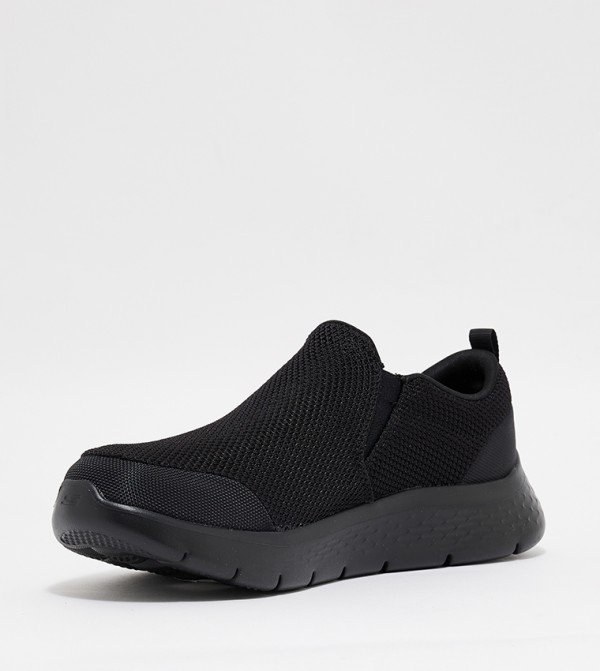 Skechers  Walking Shoes - Black Walking Shoes