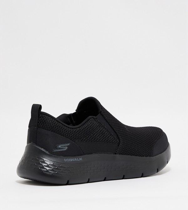 Skechers  Walking Shoes - Black Walking Shoes