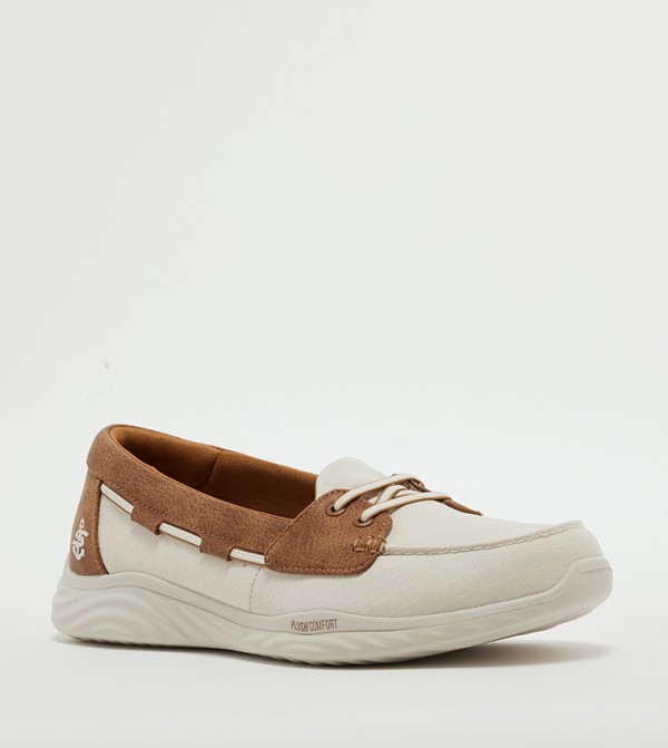 Skechers Skechers - Beige Casual Slip-ons